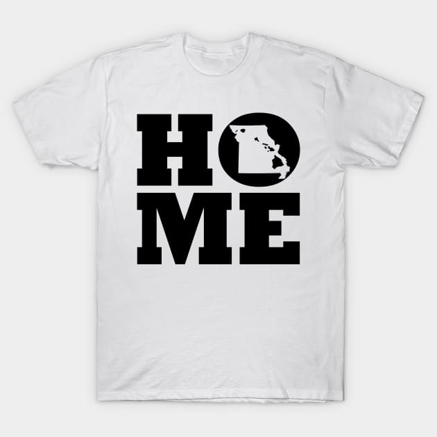 Missouri and Hawai'i HOME Roots by Hawaii Nei All Day T-Shirt by hawaiineiallday